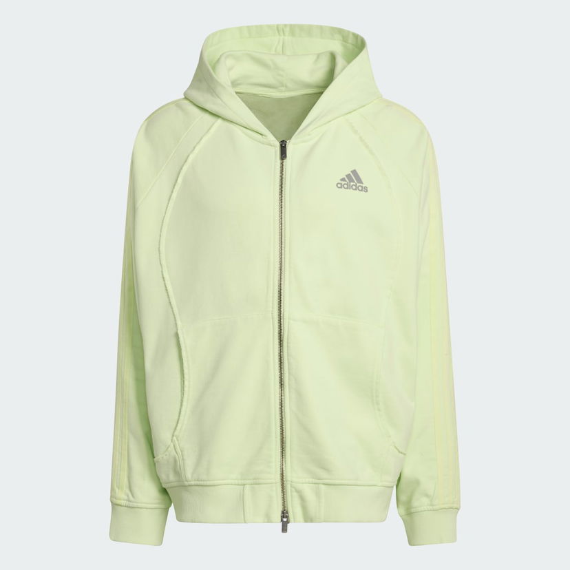 Pulover adidas Performance Adilenium Season 4 Teamgeist Full-Zip Hoodie Zelena | KF8528