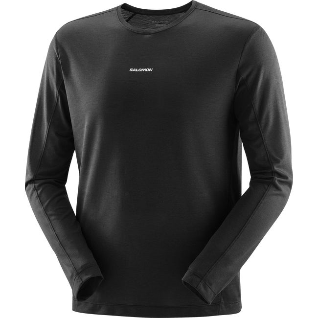 Majica Salomon Shakeout Core Long Sleeve T-Shirt Črna | LC2424400, 1
