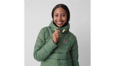Puhovka FJÄLLRÄVEN Pack Down Anorak Insulated Jacket Zelena | F86376-614, 4