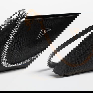 Torba za čez ramo GUESS GUESS Noelle II Mini Top Zip Shoulder Bag Črna | HWZG9672720-BLA, 3