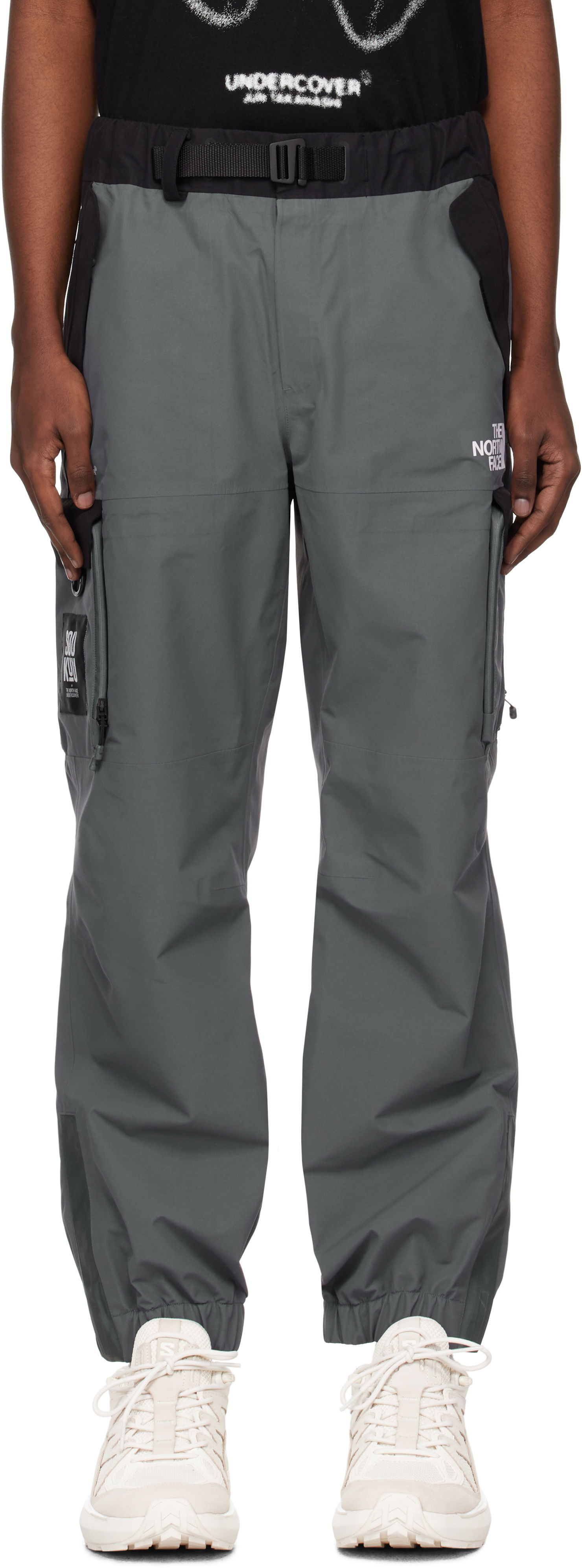 Cargo hlače UNDERCOVER SOUKUU Hike Utility Shell Trousers Siva | NF0A89ZA, 0