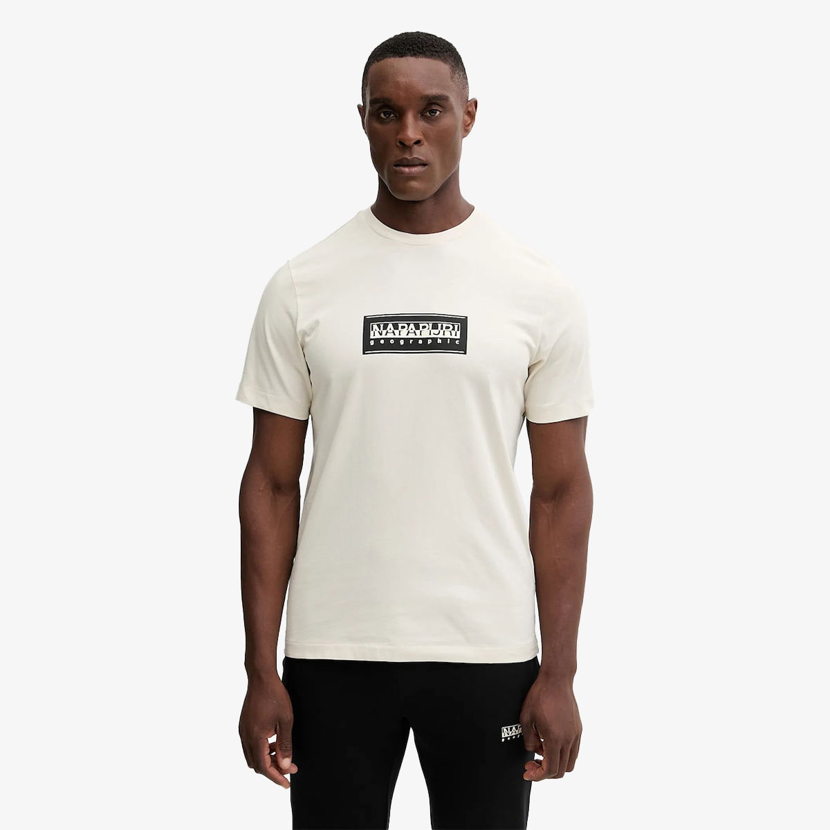 Majica Napapijri Napapijri S-Box Logo T-Shirt Bela | NP0A4I3LN1J1, 1