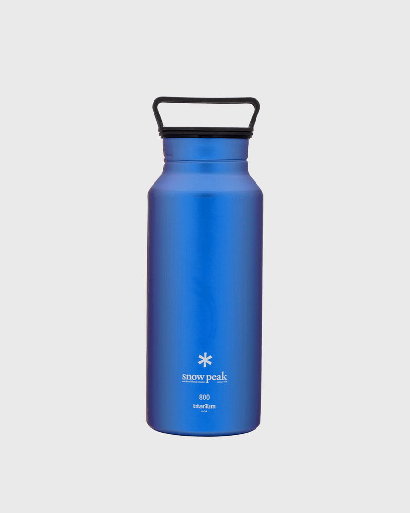 Steklenica za pitje Snow Peak Titanium Aurora Bottle 800 Modra | TW-800-BL