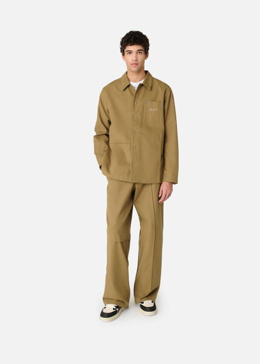 Srajce AXEL ARIGATO Canvas Overshirt Rjava | A2917001, 4