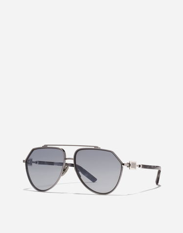 Sončna očala Dolce & Gabbana Dolce & Gabbana Smart Sunglasses Siva | VG2315VM0419V000, 2