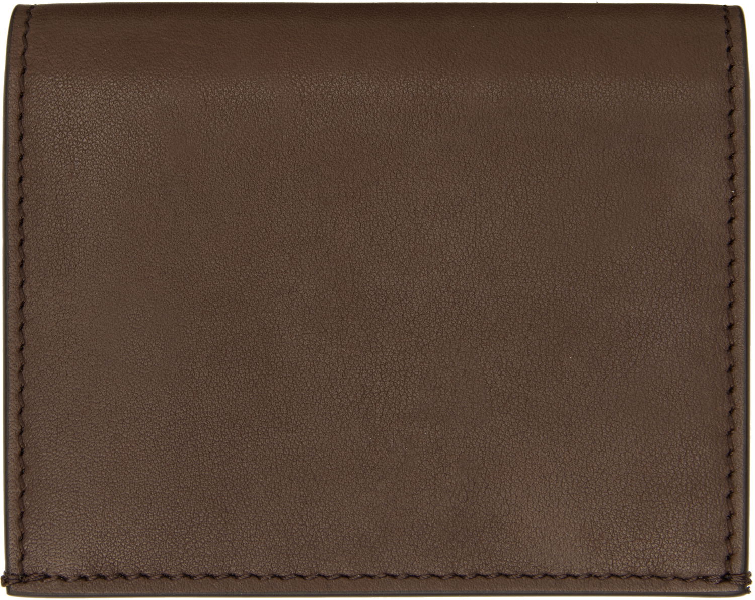Denarnica Thom Browne Thom Browne Soft Calf Leather Single Card Holder Rjava | MAW021L-L0117, 1