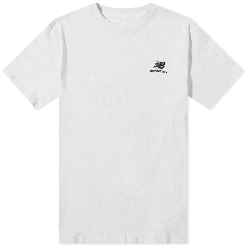 Majica New Balance Uni-ssentials Tee Siva | UT21503-SAH, 1