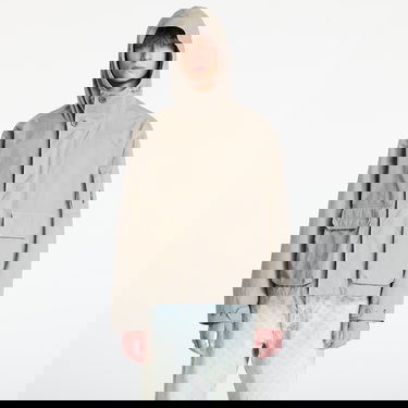 Jakna C.P. Company Twill Hooded Short Jacket Fungi Grey Bež | 19CMOW069A110305G-356, 0