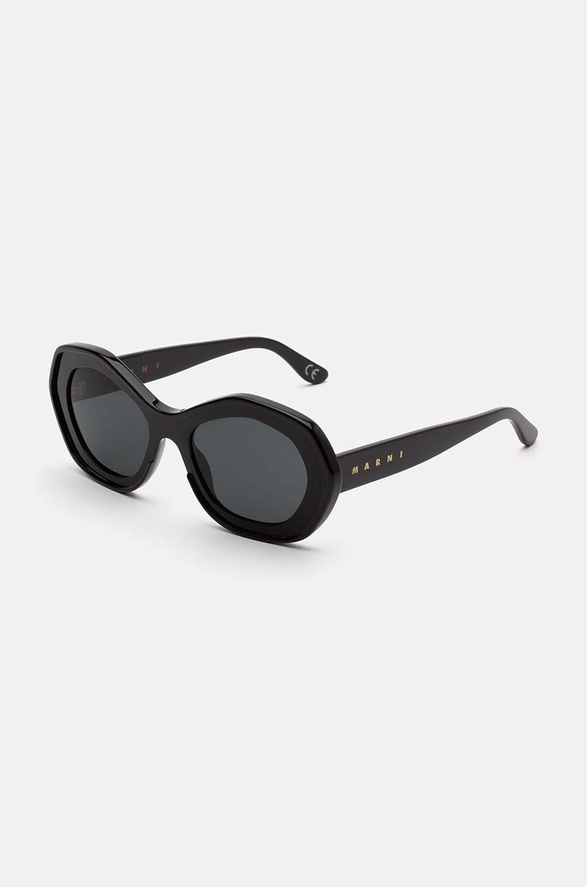 Sončna očala Marni Black RETROSUPERFUTURE Edition Ulawun Vulcano Sunglasses Črna | J5B, 1
