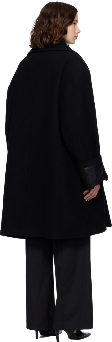Plašči Maison Margiela MM6 Maison Margiela Wool Felt Double-Breasted Coat Črna | S52AA0195 M35469, 2