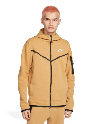 Pulover Nike Sportswear Tech Fleece Full-Zip Hoodie Rjava | CU4489-722