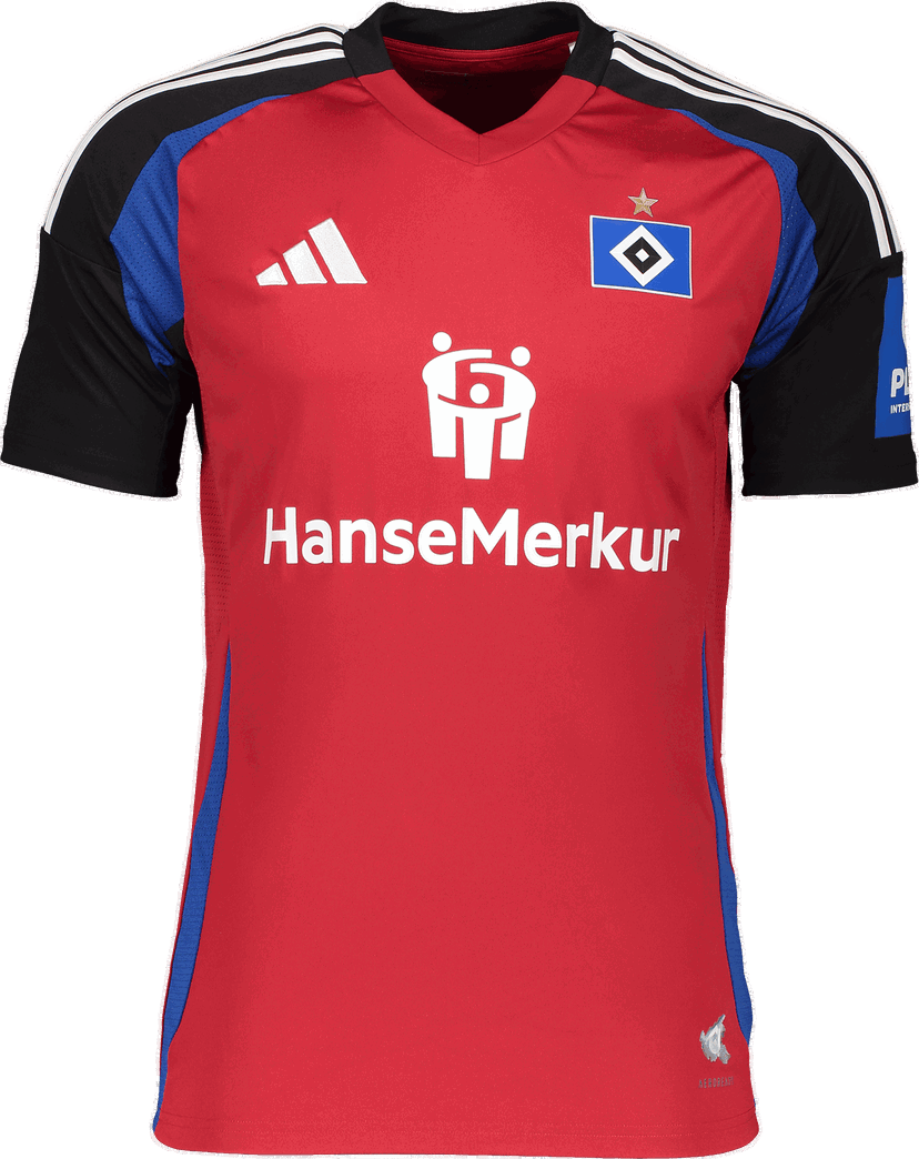 Dres adidas Originals Hamburger SV Third Jersey 2024/25 by Adidas Rdeča | 5hsvip2174