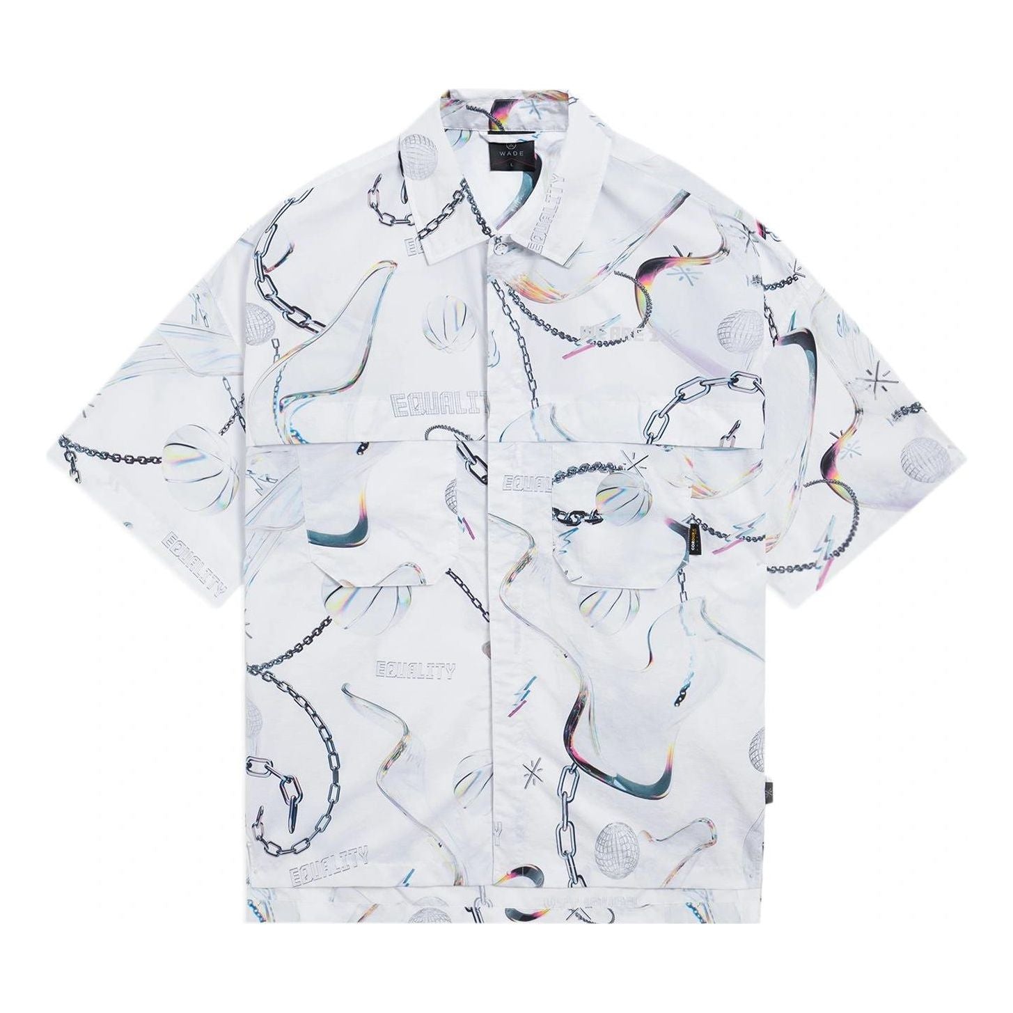 Srajce Li-Ning Glare x Way Of Wade Full Version Logo Shirt Bela | ASHS445-1, 0