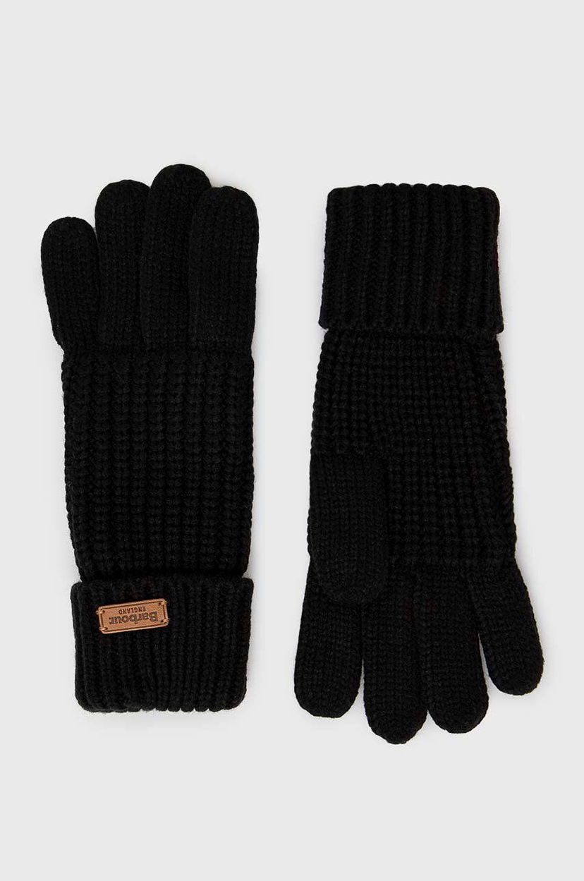 Rokavice Barbour Saltburn Knitted Gloves Črna | LGL0132