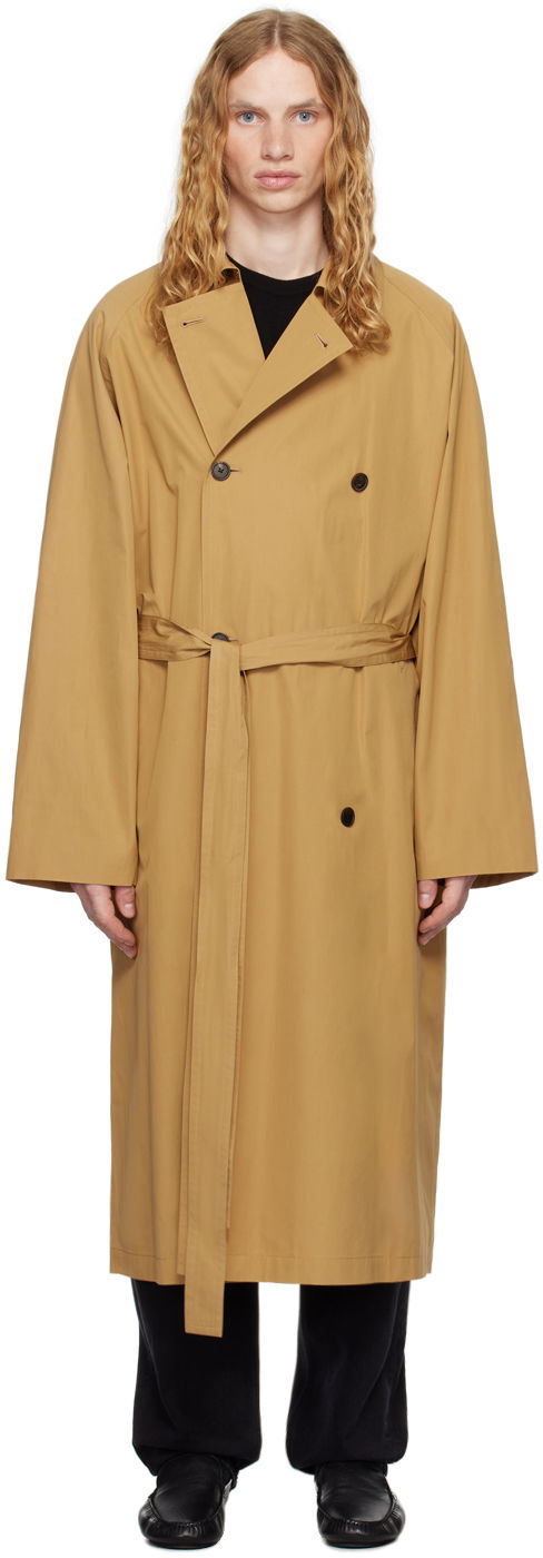 Plašči The Row Tan Kold Trench Coat Bež | 774-W3248