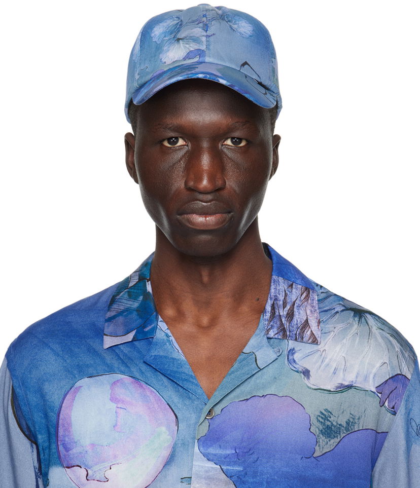 Kapa Paul Smith Paul Smith Narcissus Baseball Cap Modra | M1A-987DT-M777-47-0