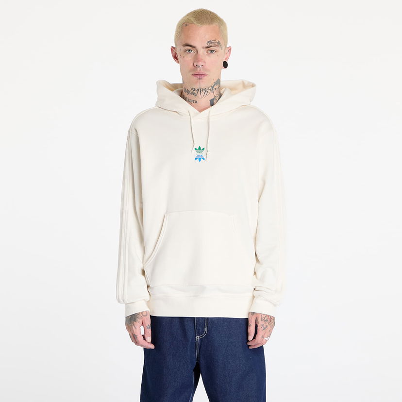 Pulover adidas Originals Rolling Links Hoodie Core White Bela | IT0136