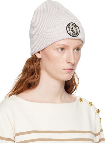 Beanie rag & bone Charlie Logo-Embroidered Wool Beanie Črna | WJK22HS009BV09, 3