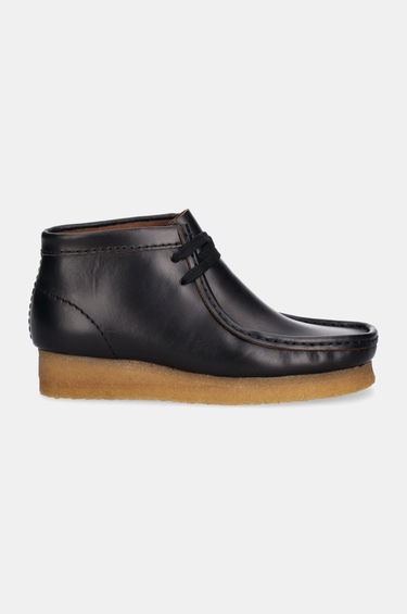 Superge in čevlji Clarks Wallabee Platform Boots Črna | 26177715, 0