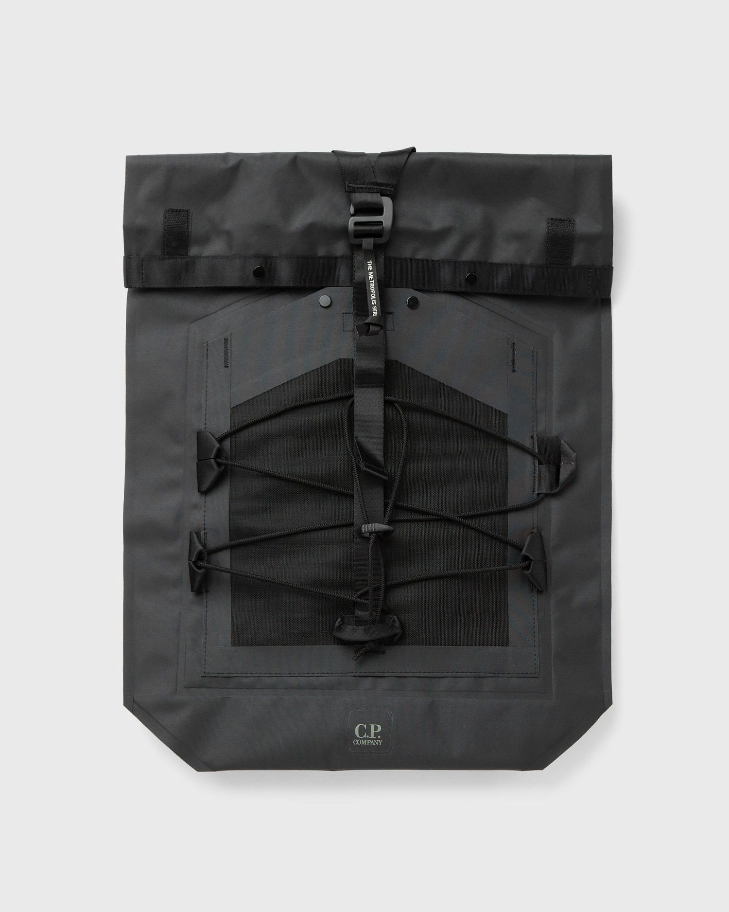 Nahrbtnik C.P. Company C.P. Company THE METROPOLIS SERIES Rolled Backpack Črna | 18CLAC038A110040A-999, 0