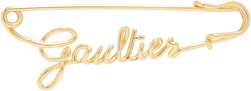 Zatiči Jean Paul Gaultier Jean Paul Gaultier 'The Gaultier' Brooch Kovinski | 23/15-U-BR009-X029-92