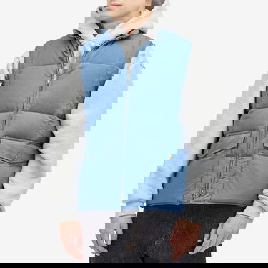 Telovnik BEAMS Beams Plus Oxford Down Vest, Size Large Modra | 3806-0112-139-75, 2