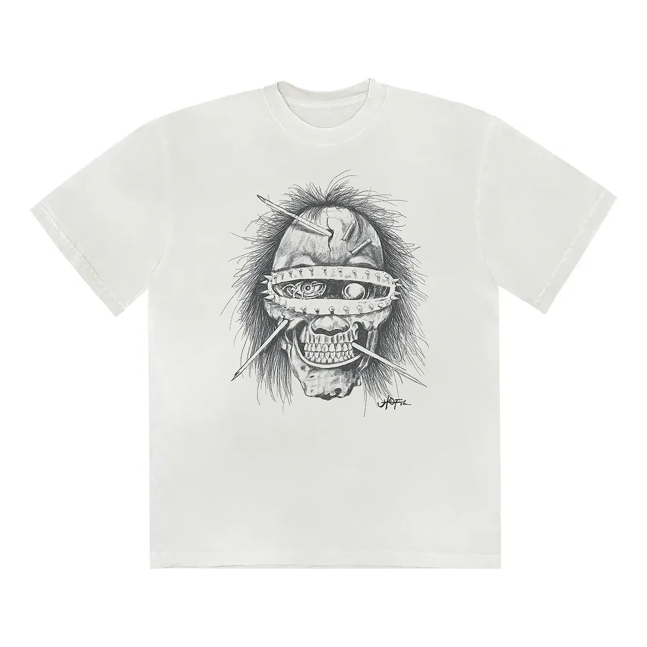 Majica Cactus Jack by Travis Scott Travis Scott Utopia T-Shirt Bela | TSUT-BS04, 0
