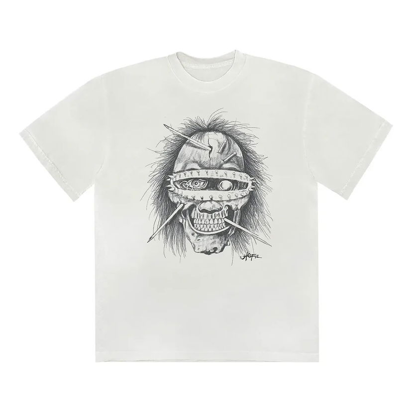 Majica Cactus Jack by Travis Scott Travis Scott Utopia T-Shirt Bela | TSUT-BS04