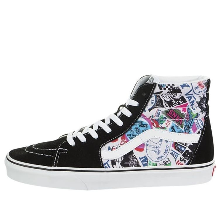 Superge in čevlji Vans SK8-HI 'Sticker Mash Up' Črna | VN0A38GEVFV