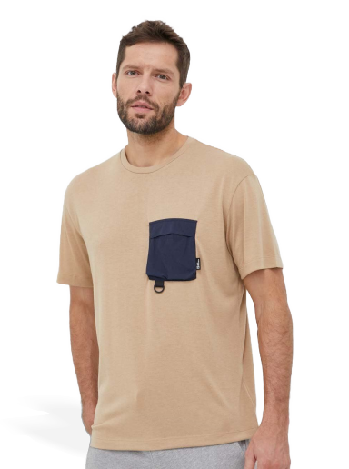 Majica Jack Wolfskin Pocket Tee Bež | 1809311