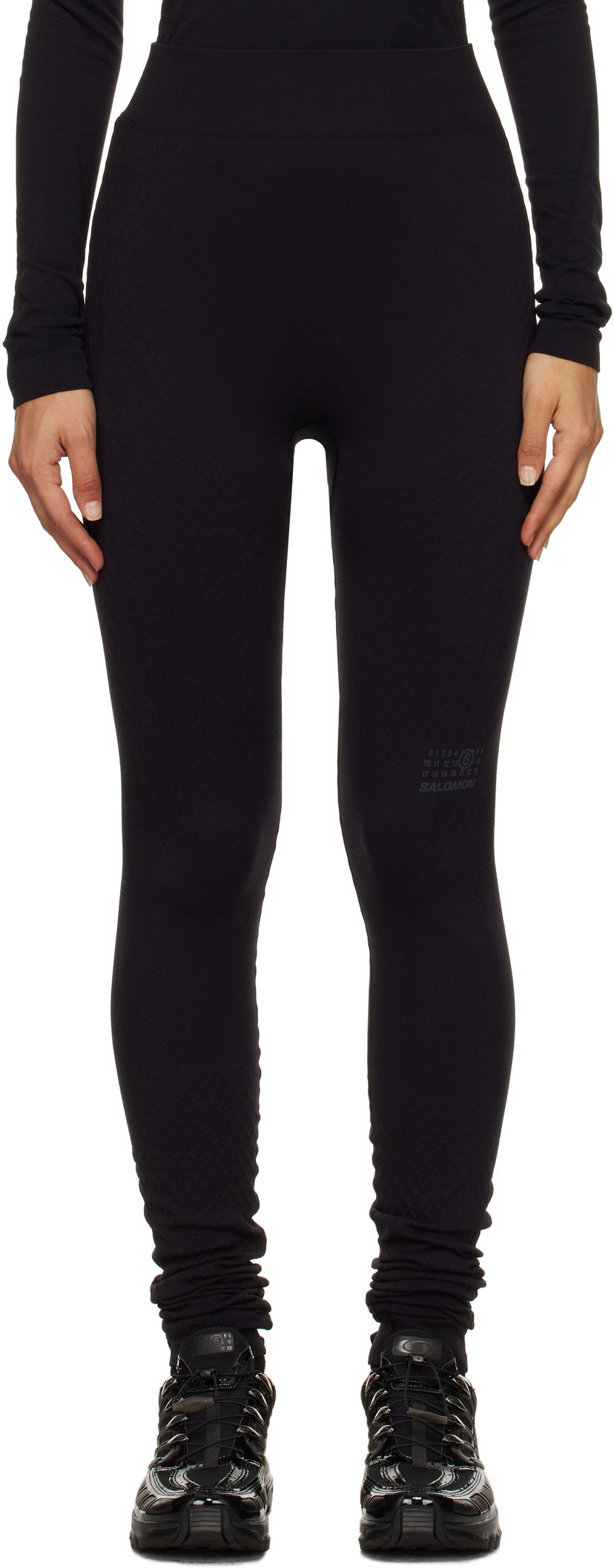 Pajkice Maison Margiela Seamless Leggings Črna | S52KA0519 M20038