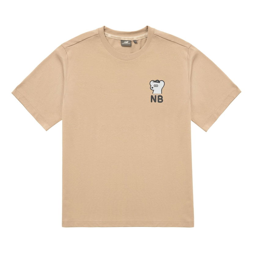 Majica New Balance SEIJI ANDY Graphic T-Shirt Bež | 5ED26191-LBE