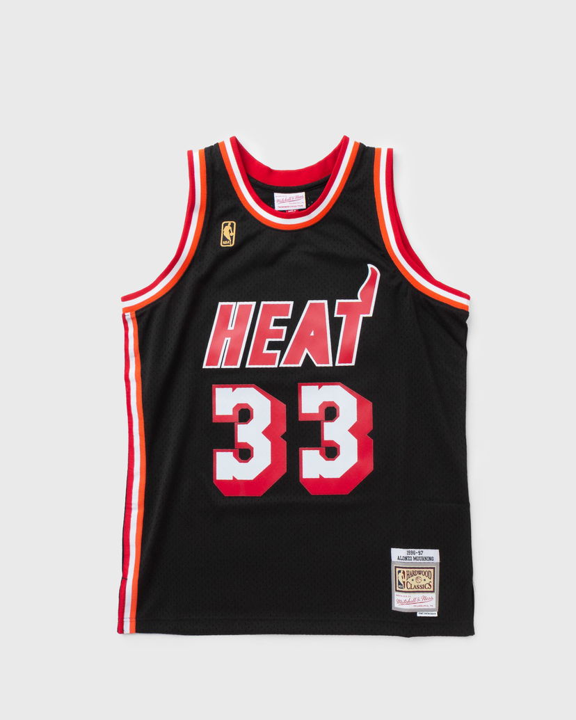 Dres Mitchell & Ness NBA Swingman Jersey Miami Heat 1996-97 Alonzo Mourning Črna | SMJYAC18093-MHEBLCK96AMO