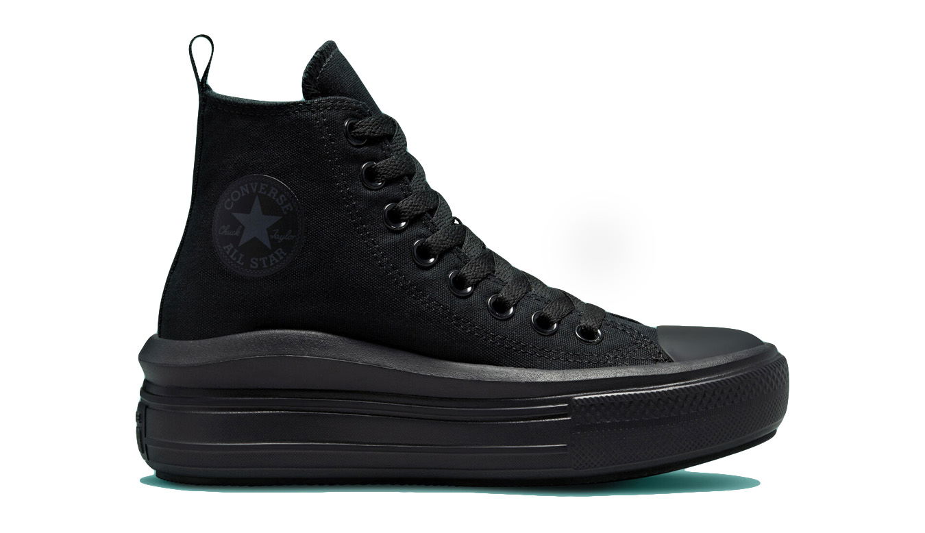 Superge in čevlji Converse Chuck Taylor All Star Move Platform Črna | A03668C, 0