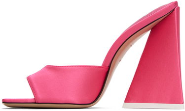 Modni dodatki The Attico Attico Devon Satin Heeled Mules Roza | 237WS000 V015, 2