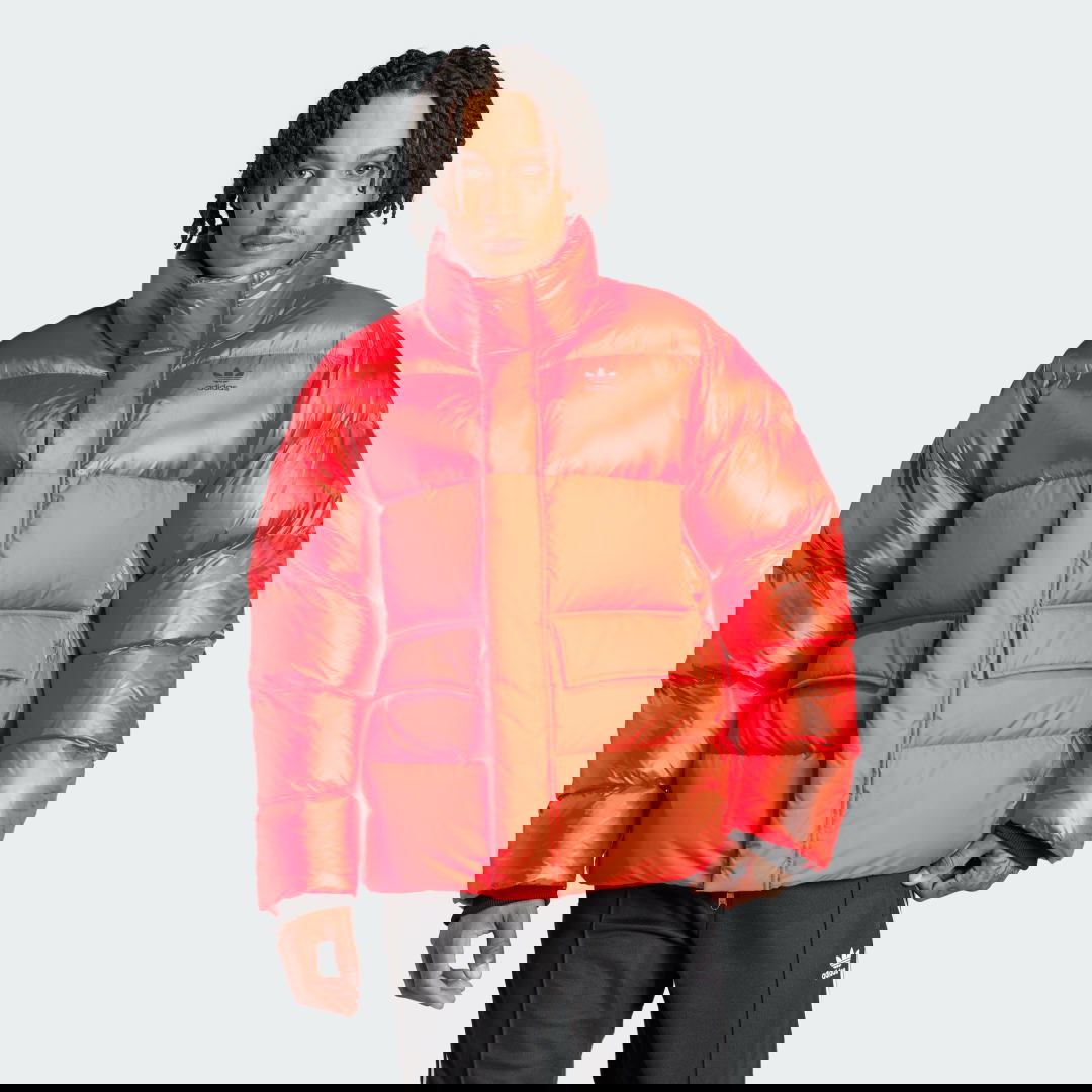 Puhovka adidas Originals Midweight Down Puffer Jacket Rdeča | IR7132, 1