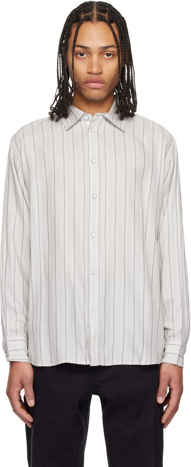 Srajce rag & bone rag & bone Matthew Striped Shirt Bela | MBW24HA006PKML, 0