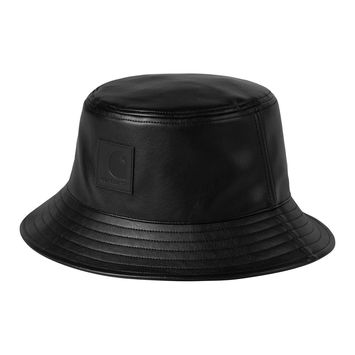 Klobuk Carhartt WIP Leather Bucket Hat Črna | I034345_2, 0