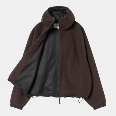 Jakna Carhartt WIP Hooded Fleece Jacket Rjava | I035461_8, 1
