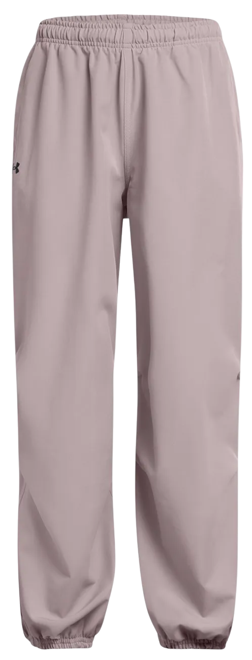 Hlače Under Armour Unstoppable Woven Wide Leg Pants Roza | 1388638-015