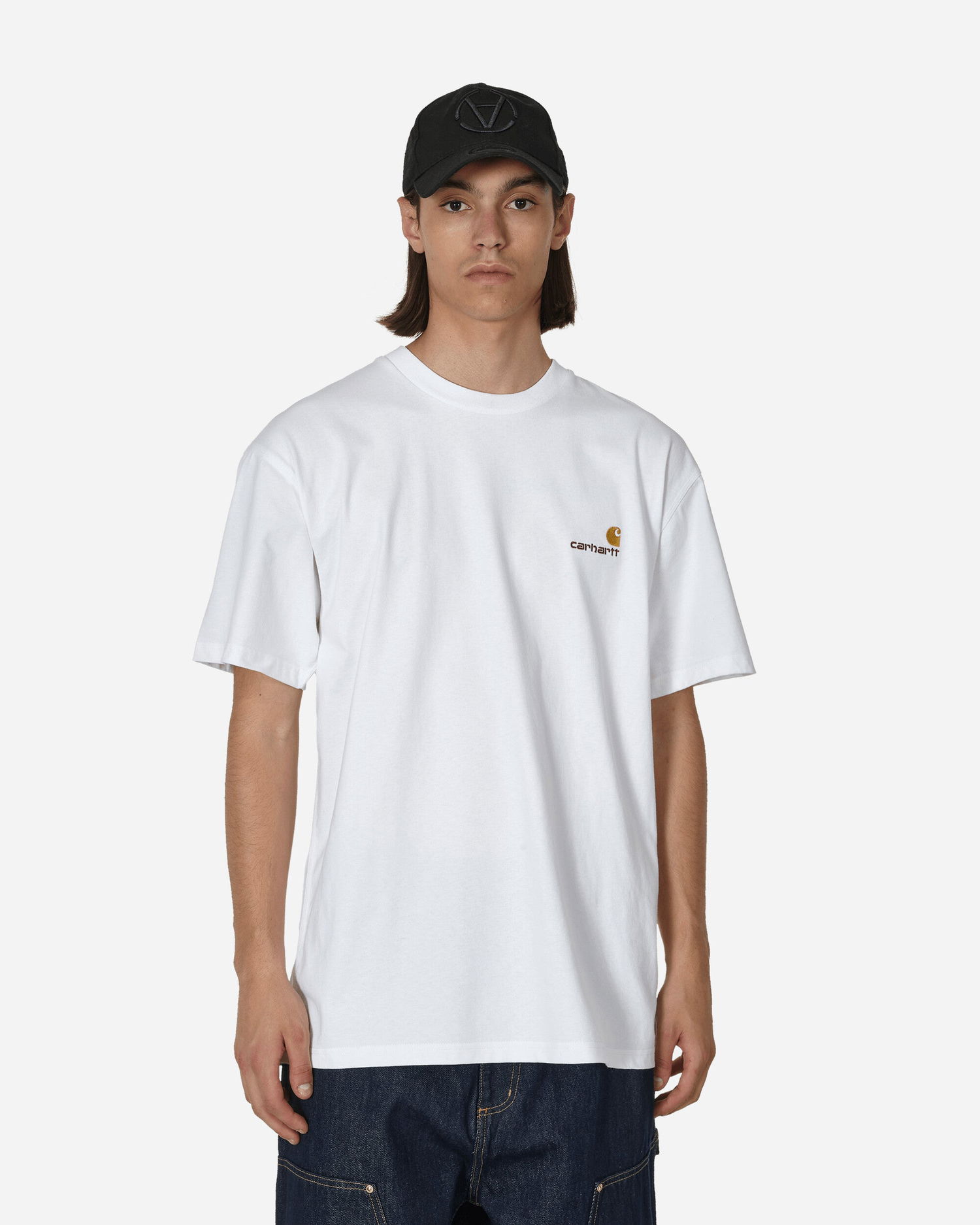 Majica Carhartt WIP American Script Bela | I029956 02XX, 0