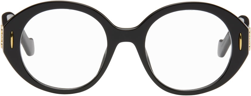 Sončna očala Loewe Loewe Anagram Oval Glasses Črna | LW50095IW51001 192337225208