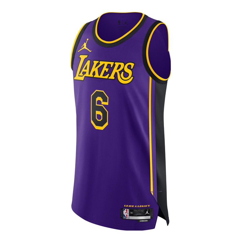 Dres Jordan NBA LA LAKERS 'LeBron James 6' Jersey Lila | DQ0149-505