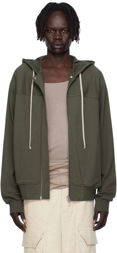 Pulover Rick Owens Rick Owens Concordians Windbreaker Hoodie Zelena | RU02E1241 BA, 0
