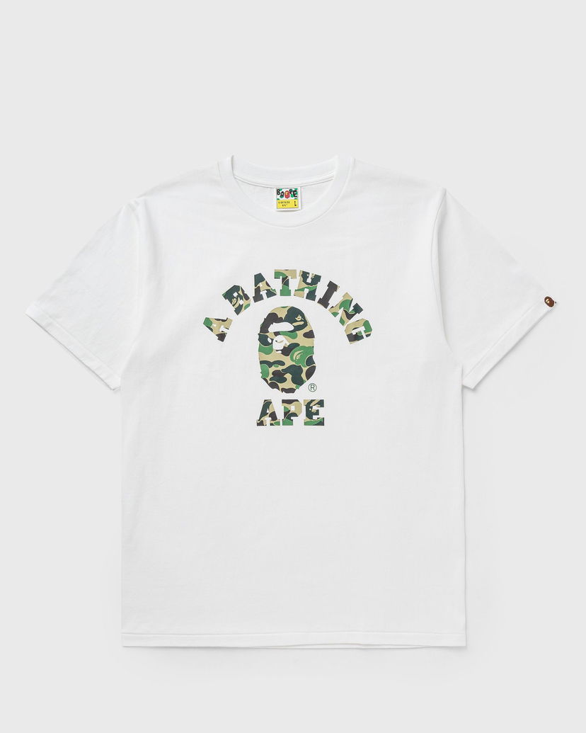 Majica BAPE ABC CAMO COLLEGE T-shirt Bela | 001TEK801005MWH0
