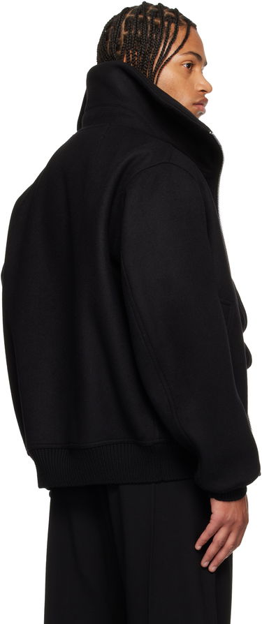 Bomber jakna Rick Owens Concordians Blixa Dracucollar Jacket Črna | RR02E1710 WSF, 2