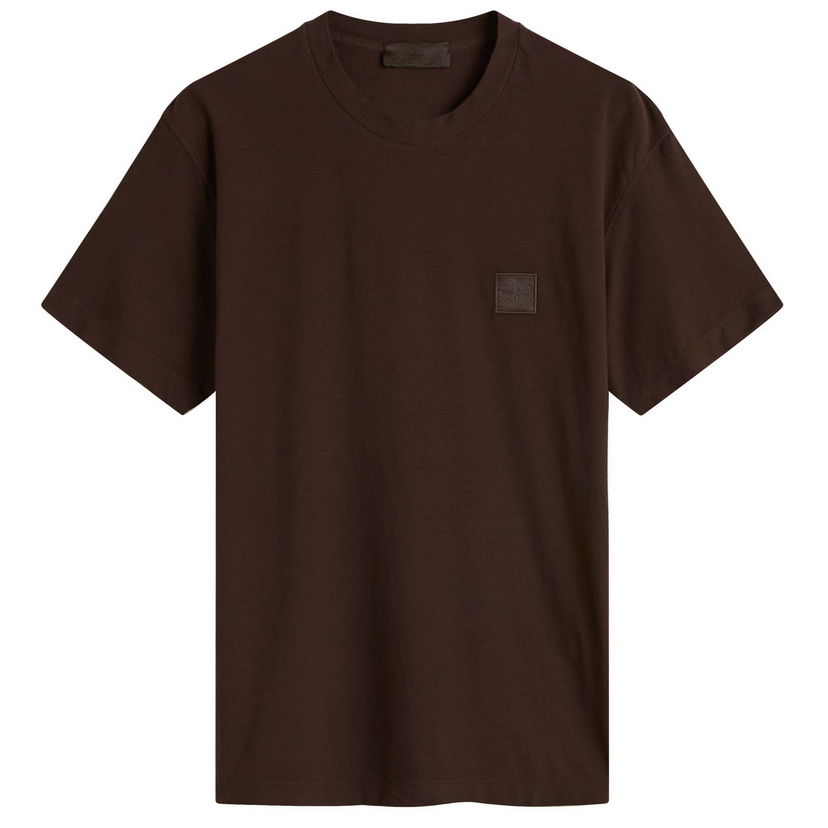 Majica Stone Island Stone Island Ghost Patch Logo T-Shirt, Size Large Rjava | K2S152100034-V0070