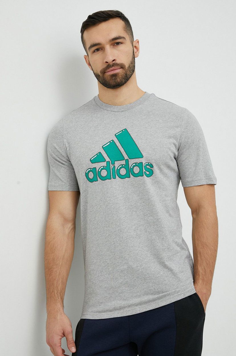 Majica adidas Originals Adidas T-Shirt with Print Siva | HS2514