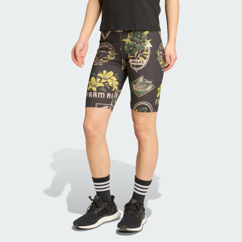 Kratke hlače adidas Performance Farm Rio Bike Shorts Črna | JM8346