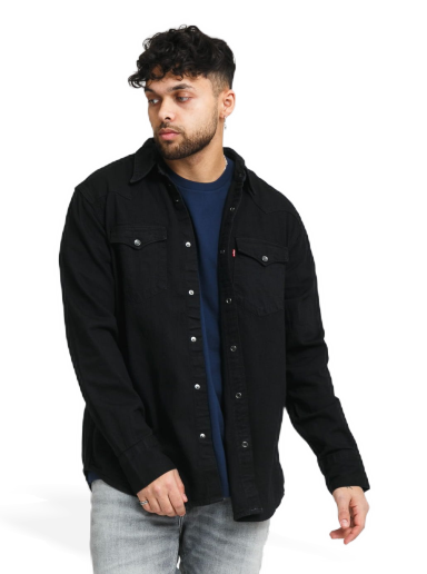 Srajce Levi's Barstow Western Standard marble Črna | 85744-0002